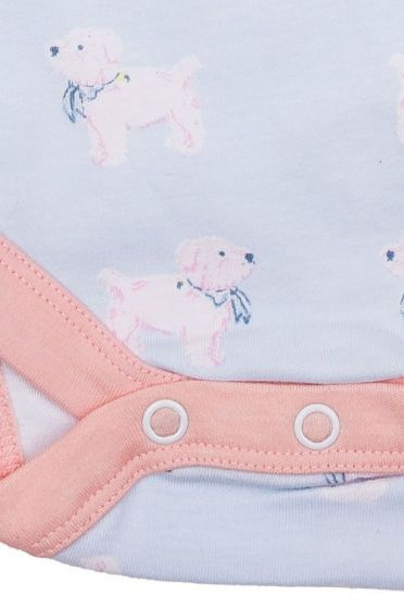 Dog Sleeveless Baby Vest Fastening Detail