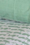 Cot Bed Tractor Green Duvet Cover