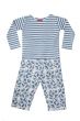 Safari Blue Striped T-Shirt Pyjama