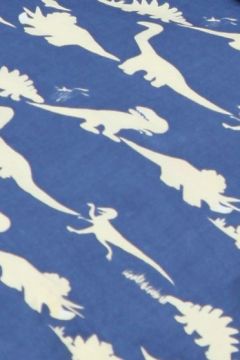 Cot Bed Dinosaur Blue Duvet Cover