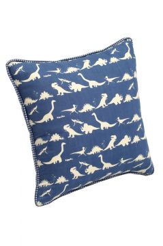 Dinosaur Blue Cushion