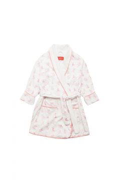 Skiing Pink Dressing Gown