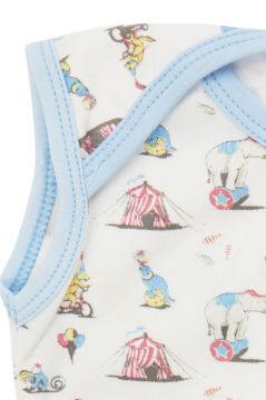 Circus Sleeveless Baby Vest