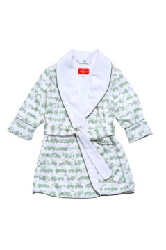 Tractor Green Dressing Gown