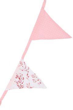 Red Blossom Bunting